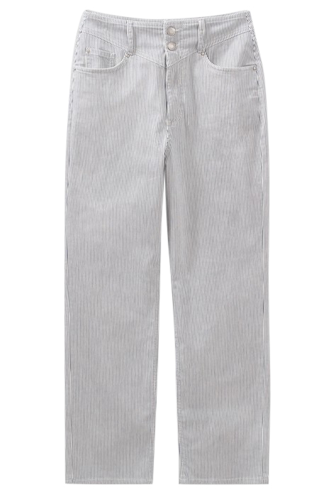 OFF-WHITE RECYCLED SLOUCHY JEANS WITH THIN STRIPES 4