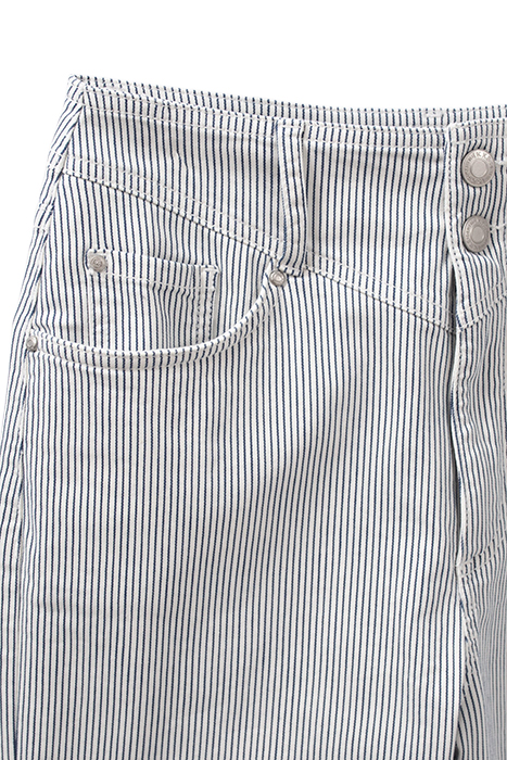 OFF-WHITE RECYCLED SLOUCHY JEANS WITH THIN STRIPES 7