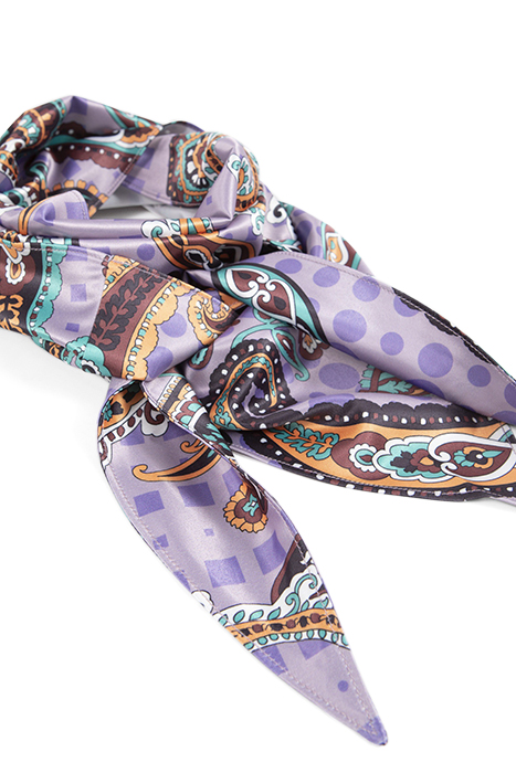 MARSHMALLOW SCARF WITH XL PAISLEY PRINT 3