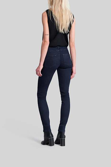 BLUE BLACK WATERLESS SLIM JEANS 2