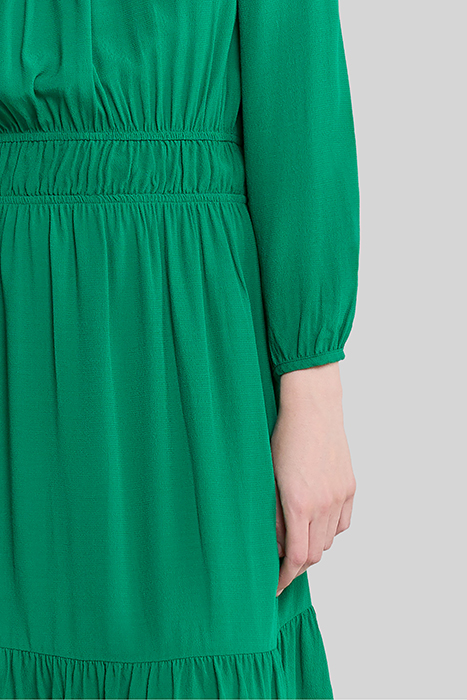 MINT UPCYCLED DRESS WITH RUFF COLLAR 7