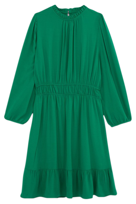 MINT UPCYCLED DRESS WITH RUFF COLLAR 5