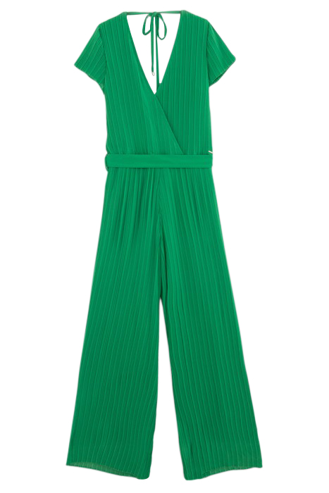 MINT PLEATED JUMPSUIT 3
