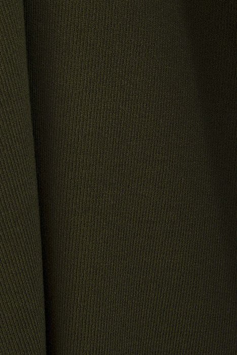 KHAKI KNITTED BODYCON DRESS 6