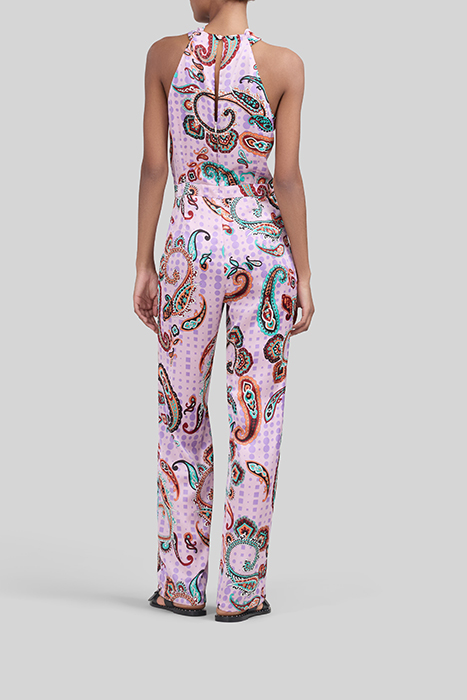 MARSHMALLOW RECYCLED JUMPSUIT WITH PAISLEY PRINT 2