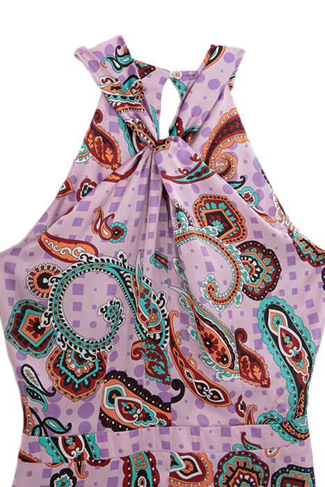 MARSHMALLOW RECYCLED JUMPSUIT WITH PAISLEY PRINT 5