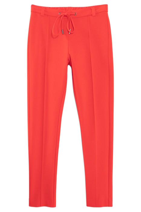 CRIMSON RED MILANO KNIT TREGGINGS 4