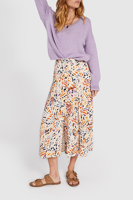 MAUVE LUREX KNIT SWEATER 4