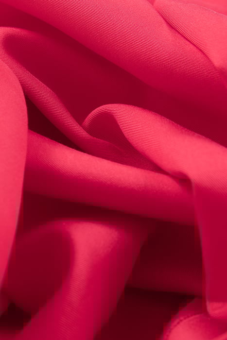 CORAL BLOUSE WITH RUFFLED COLLAR 6