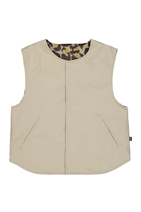 REVERSIBLE VEST CAMO OLIVE LEO CAMO 9