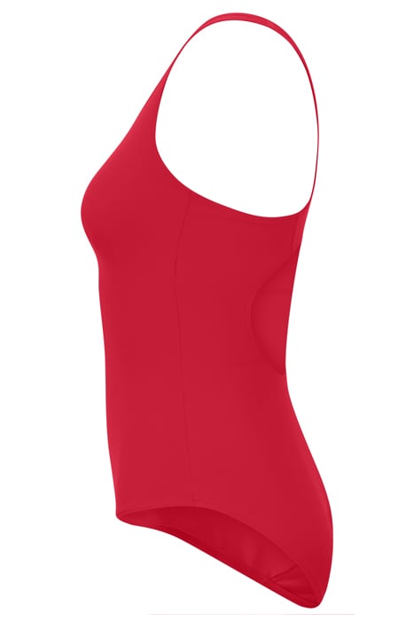 SAKI RACER BACK SWIMSUIT TRUE RED 3