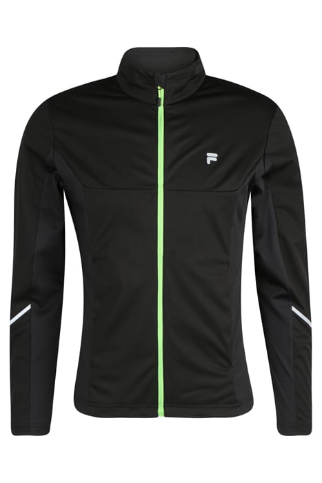ROMBAS WINDSTOPPER RUNNING JACKET BLACK 4