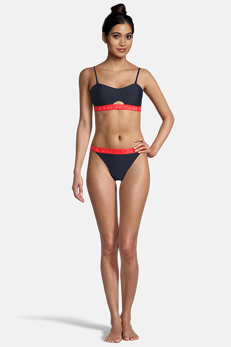 SANMING BANDEAU BIKINI BLACK IRIS 3