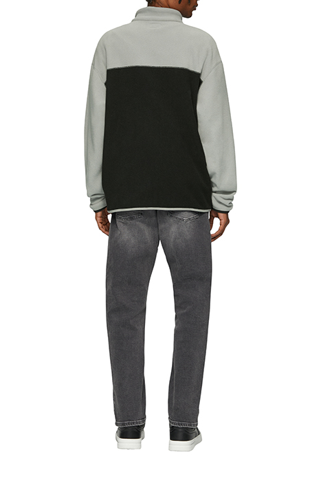 S.OLIVER-QS SWEATSHIRTS GREY-WHITE 3