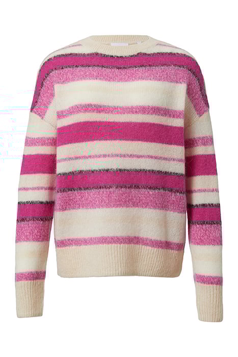 COMMA PULLOVER WHITE-PINK STRIPS 3