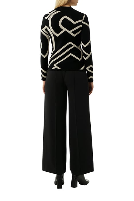 COMMA PULLOVER GREY/BLACK 2