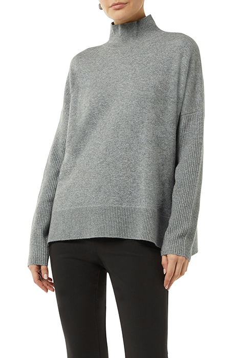 COMMA PULLOVER GREY/BLACK 1