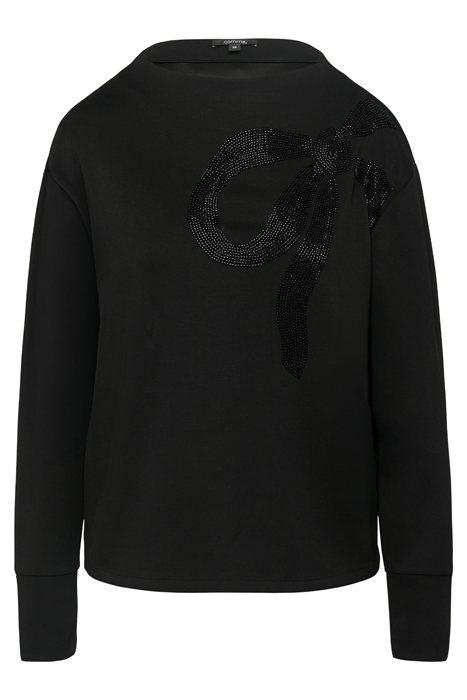 COMMA SWEATSHIRTS GREY/BLACK 4