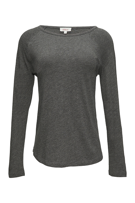 S.OLIVER T-SHIRTS GREY/BLACK 3