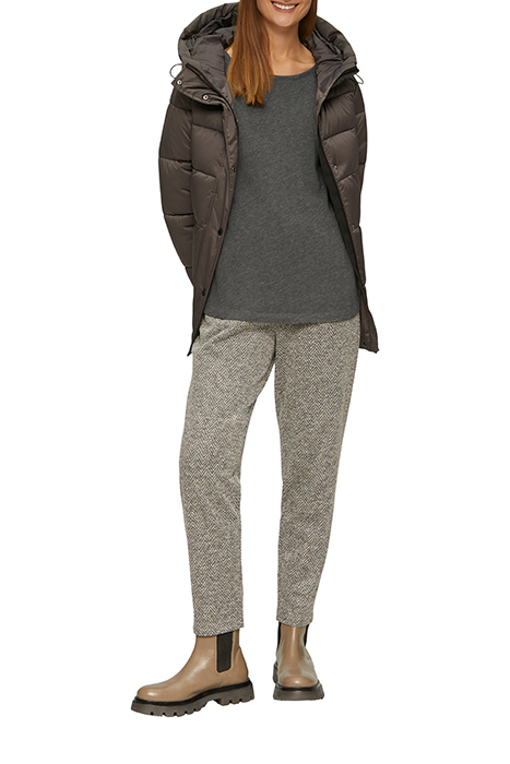 S.OLIVER T-SHIRTS GREY/BLACK 4