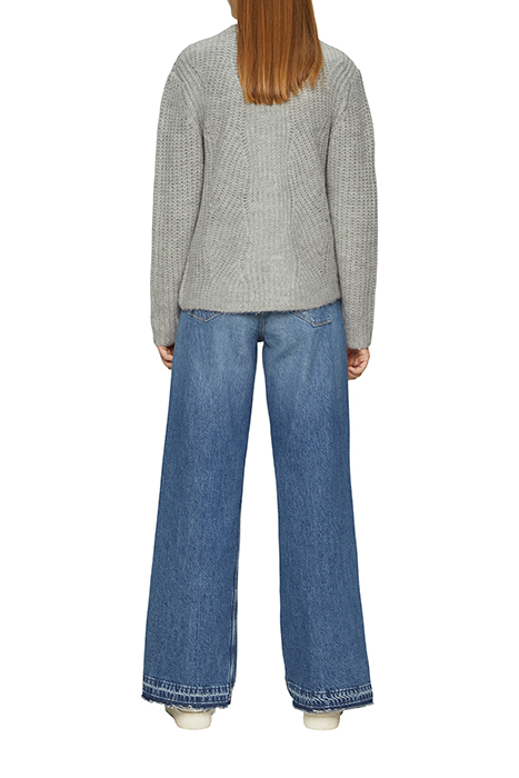 S.OLIVER CARDIGAN GREY-LIGHT 3