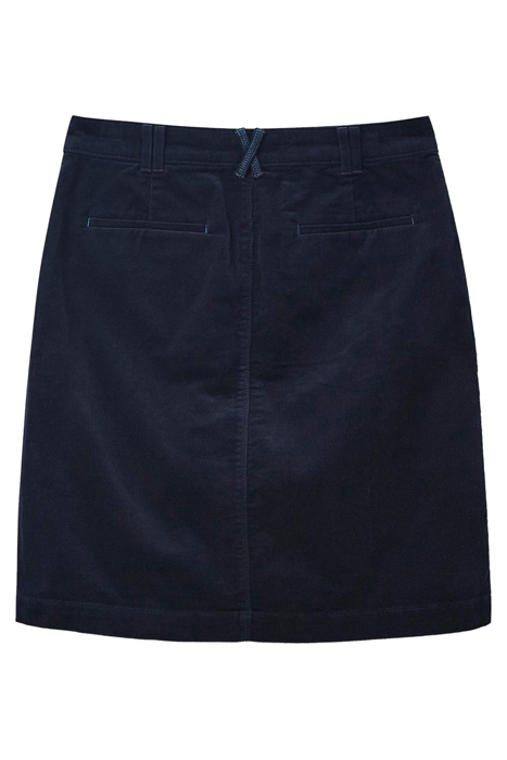 MELODY ORGANIC CORD SKIRT DARK NAVY 5