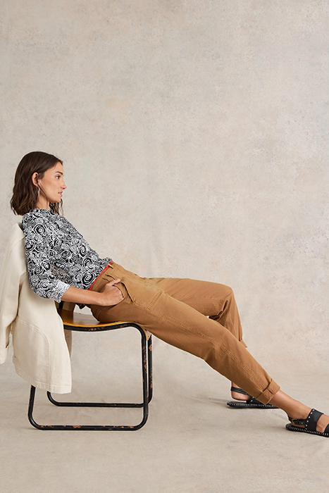 TWISTER CHINO TROUSER MID TAN 6