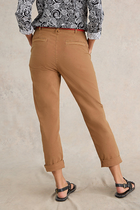 TWISTER CHINO TROUSER MID TAN 2