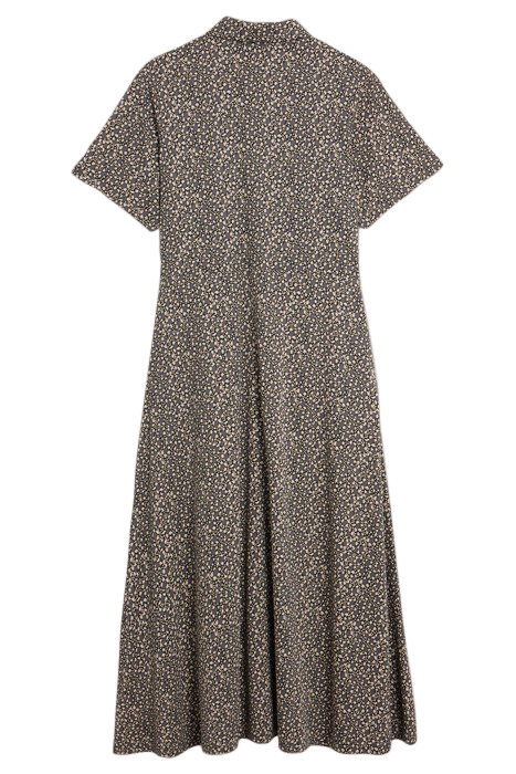 RUA JERSEY SHIRT DRESS BLACK PRINT 4