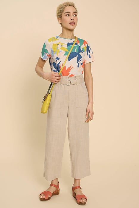 ABBIE PRINT TEE WHITE PRINT 3