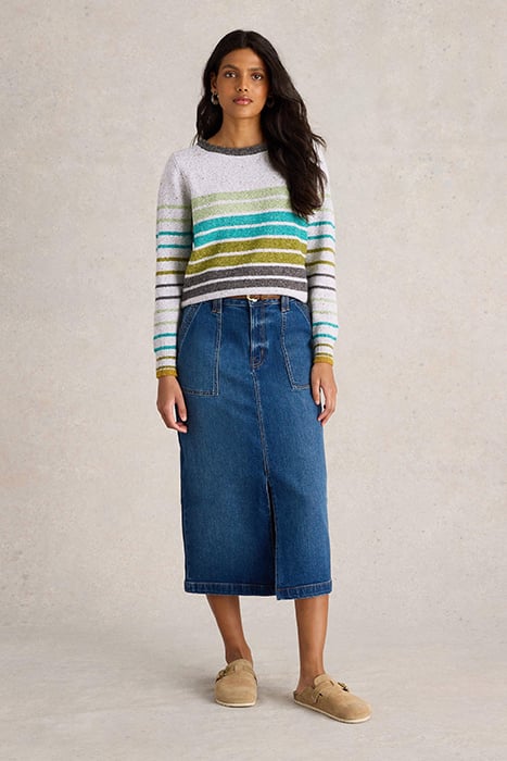 TALIA NEP JUMPER NATURAL MULTI 1