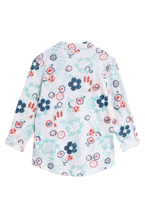 ANNIE JERSEY SHIRT WHITE PRINT 4
