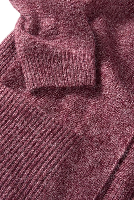 ERIN LONGLINE CARDI DARK PLUM 6