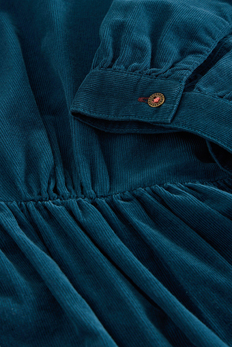 LUCY CORD DRESS DARK TEAL 6