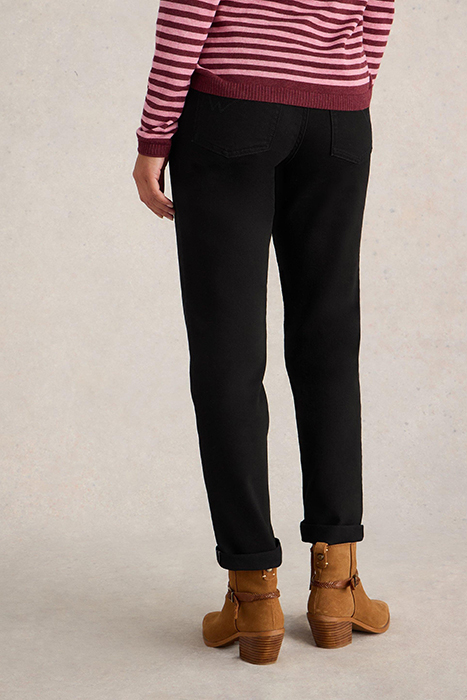 TAYLOR STRAIGHT JEAN BLACK DENIM 2