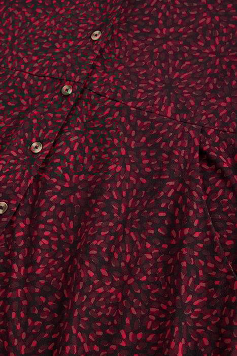 RUA JERSEY SHIRT DRESS PINK PRINT 6