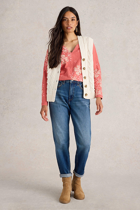 NELLY LS TEE PINK MULTI 3