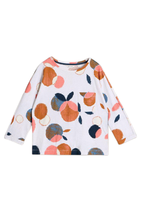 DEMI DOLMAN TOP NATURAL PRINT 2