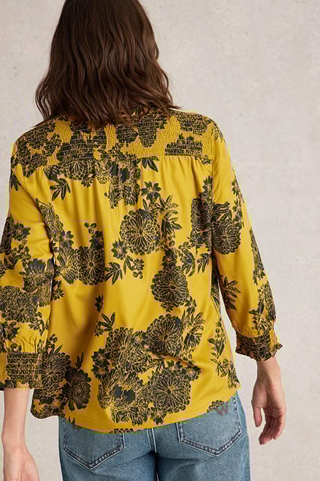 ELISA TOP CHARTREUSE MULTI 3