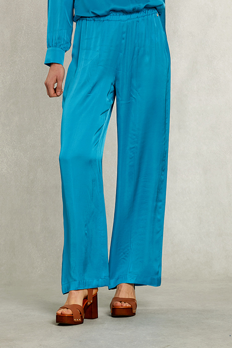 PETROL LOOSE FIT PANTS 1