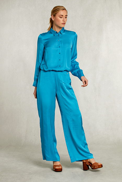 PETROL LOOSE FIT PANTS 3