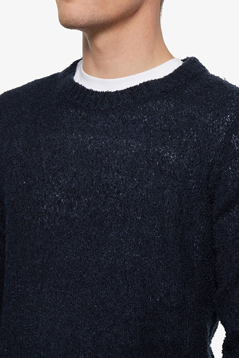 KRESTENSI BOUCLE CREW + DEEP MARINE 7