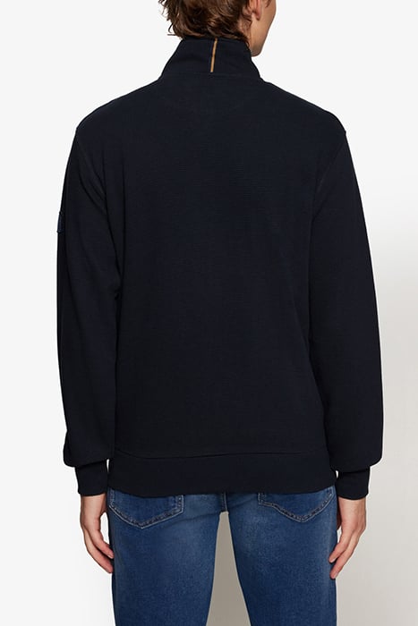 KRISTOFFSI STRUCTURE CARDIGAN DEEP MARINE 2