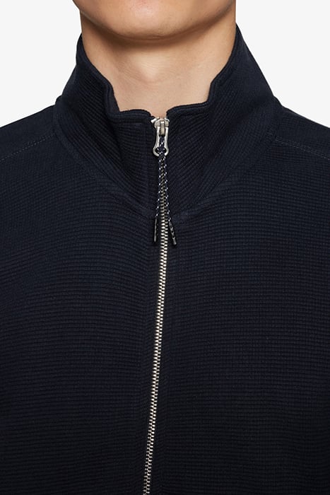 KRISTOFFSI STRUCTURE CARDIGAN DEEP MARINE 6