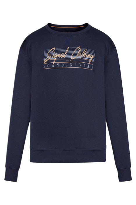 KAVINSI CREW W. PRINT+ DEEP MARINE 4