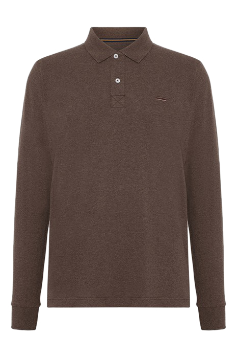 NEILSI LS POLO CHOCOLAT BROWN MELANGE 4