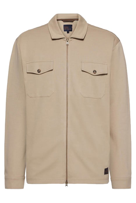 BERTLESI ZIP OVERSHIRT PURE CASHMERE 4