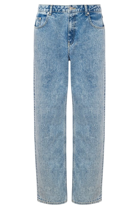 DENIM COTTON PANTS BLUE 3