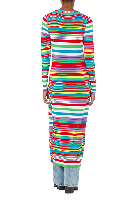 COLORFUL STRIPES LONG CARDIGAN MULTICOLOR 2