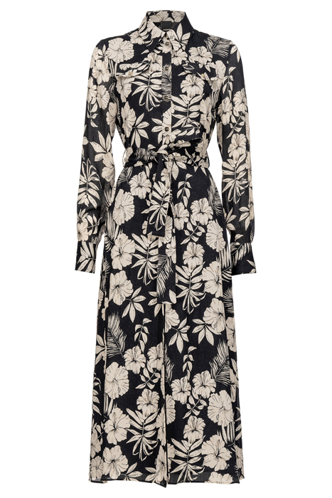 ASSENTE DRESS BLACK/BUTTER 3